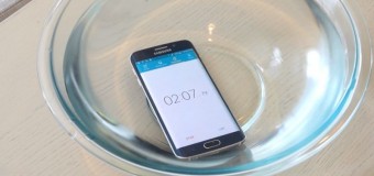 Samsung Galaxy S6 edge проверили на водонепроницаемость. Видео