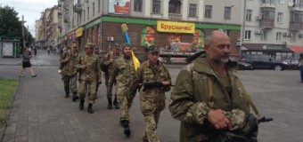 Запорожских бойцов заставили идти пешком 170 км на новое место дислокации. Фото