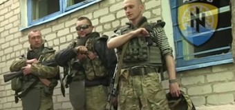 Бойцы «Азова» поздравили сепаратистов гимном Украины. Видео