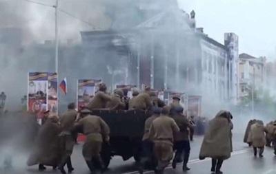 На 9 мая в Чечне устроили перестрелку. Видео