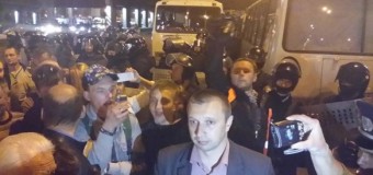 Во время протестов в Киеве пострадали 15 милиционеров. Видео