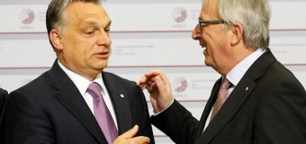 Глава Еврокомиссии дал пощечину премьеру Венгрии. Видео
