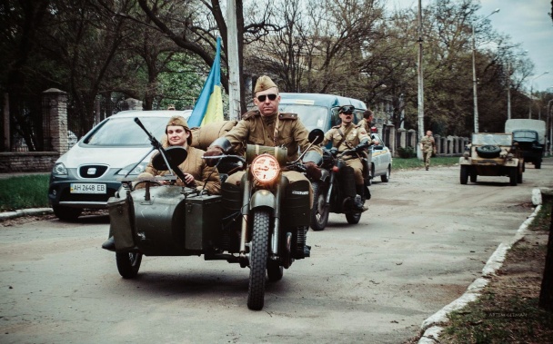 В АТО стартовал патриотический автопробег. Фото