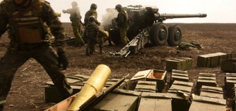 Российская артиллерия обстреляла бойцов ВСУ в Авдеевке. Видео