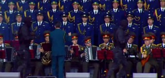 Российский спецназ исполнил для Путина «танец роботов». Видео
