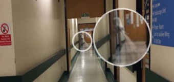 Работник больницы заснял призрака, который бродит по коридорам. Фото