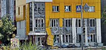 Чудовищные разрушения Первомайска после обстрела. Видео
