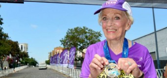 92-летняя пенсионерка установила мировой рекорд в марафоне. Видео