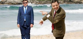 Сеть «взорвали» фотожабы на костюм Саакашвили