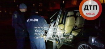 В Киеве произошло ДТП из-за погони за грабителями. Видео