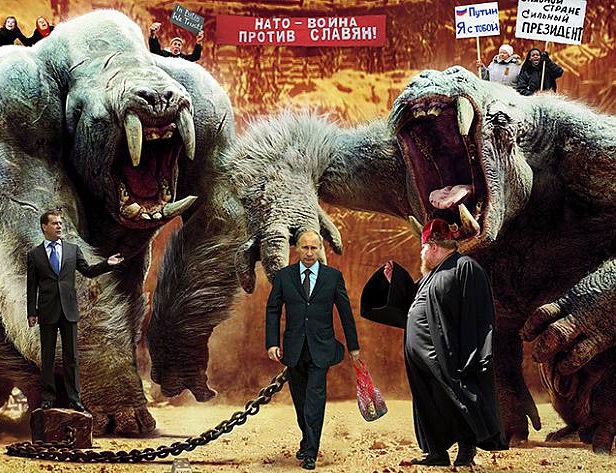 Cвежие фотожабы на Путина и Яценюка покорили интернет