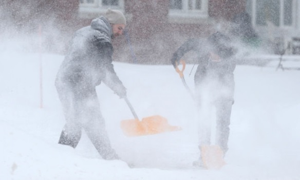Столицу Канады накрыл рекордный за 70 лет снегопад. Фото