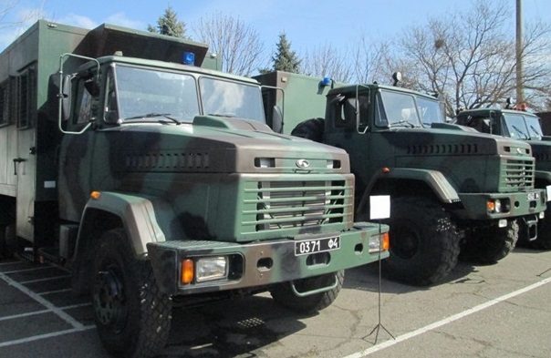 Одесские военные продемонстрировали технику АТО. Фото