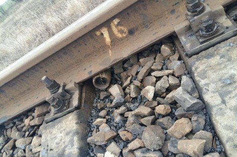 В Донецкой области пытались подорвать железнодорожные пути
