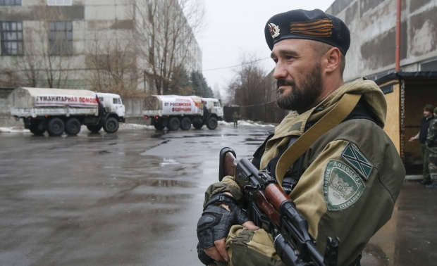 Данные разведки: Россия перебросила на Донбасс 50 грузовиков с боеприпасами