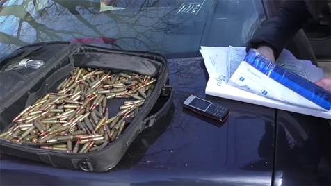 На Черниговщине поймали торговца оружием из зоны АТО. Видео