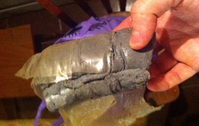 На Черкащине сотрудники СБУ обнаружили хранилище со взрывчаткой. Фото