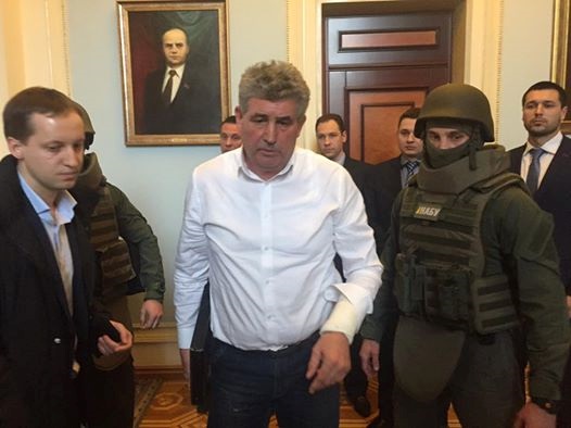 Одесского судью задержали прямо в здании Рады. Фото
