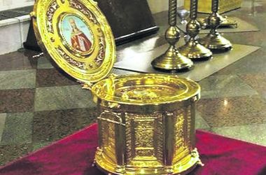 В Киеве из собора украли ларец с мощами Варвары