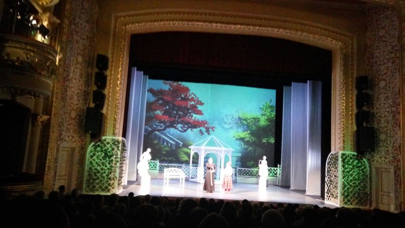 В Запорожье на сцене театра показали «Сад любви». Фото
