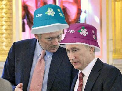 В сети высмеяли Путина и Пескова в панамках. Фото