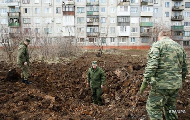 На Донбассе растет число артобстрелов. Фото