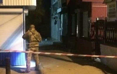 В Геническе взорвали магазин. Видео