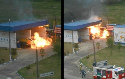Взрыв на крымской АЗС: трое погибших. Фото