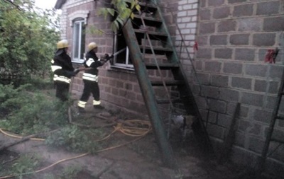 Пожар в Донецкой области: есть жертвы