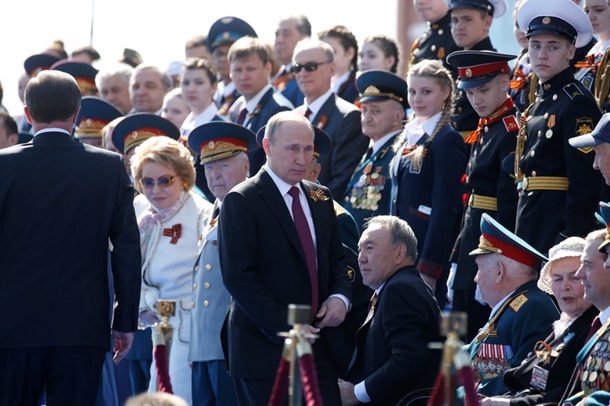 Путин принял участие в акции «Бессмертный полк». Фото