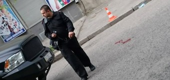 В Харькове ранили патрульного. Фото