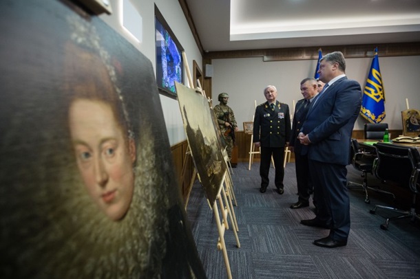 В Украине нашли картины классиков, похищенные из итальянского музея. Фото