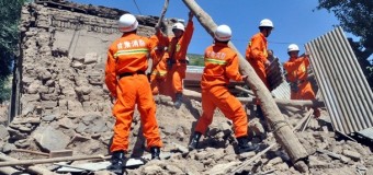 Землетрясение в Китае: есть разрушения и жертвы