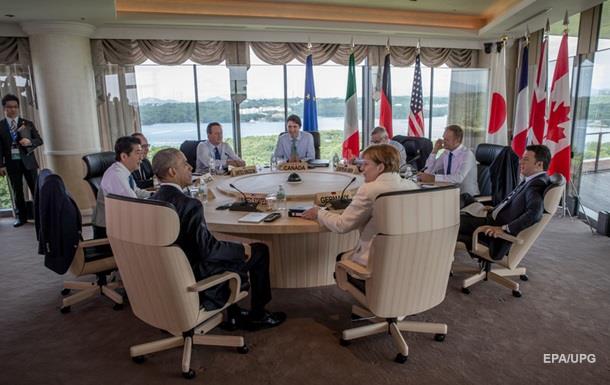 G7 может усилить санкции против России