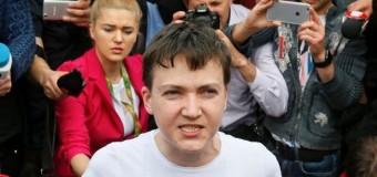 Савченко рассказала, почему отказалась от цветов Тимошенко