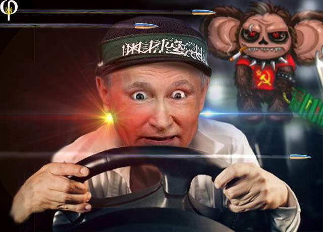 Путин с косой и адский Чебурашка: новые фотожабы «взорвали» сеть