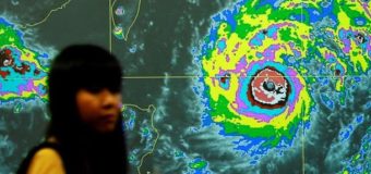 На Японию надвигается тайфун, который принесет шквал и ливень