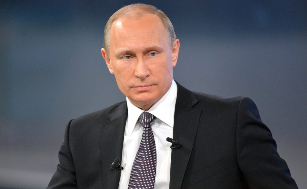 Путин на комбайне: сеть «взорвала» новая карикатура. Фото