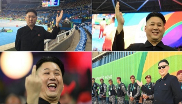 Двойник предводителя Северной Кореи посетил Олимпиаду