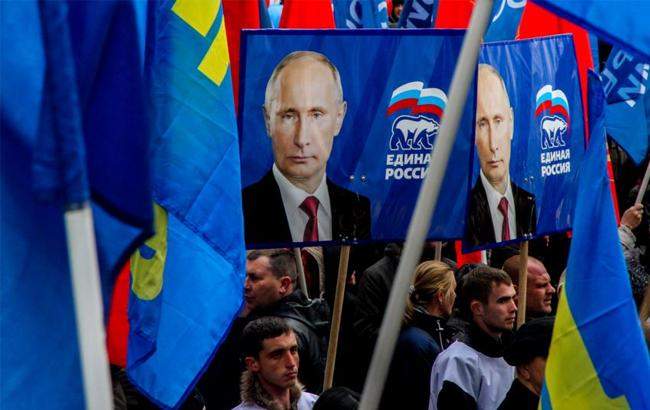 Крымчан заставляют митинговать за «Единую Россию»