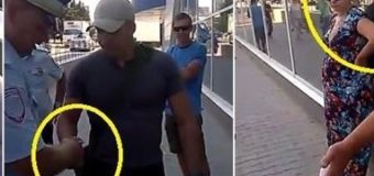 В Крыму полицейский зверски избил мужчину за украинскую символику