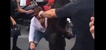 Украинский журналист поцеловал Ким Кардашьян в попу. Видео
