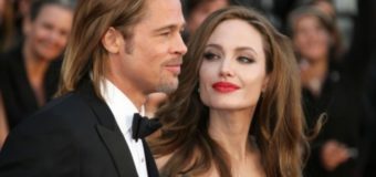 Житель Запорожья оригинально борется за любовь Анджелины Джоли и Брэда Питта