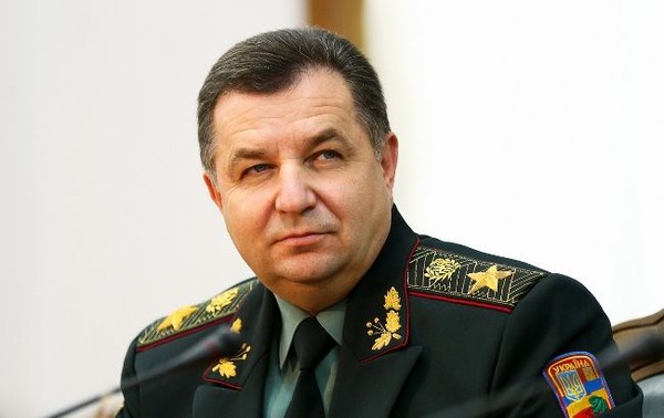 Полторак констатировал срыв перемирия на Донбассе