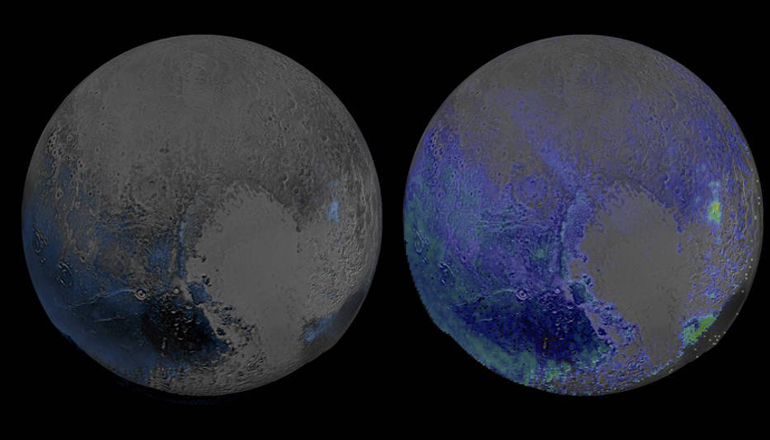 На Плутоне есть признаки льда и снега