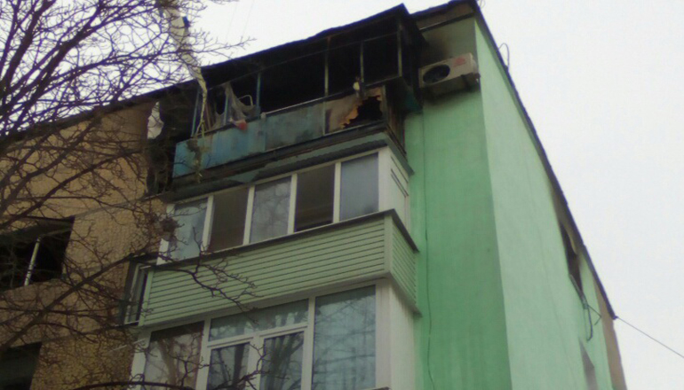 На Харьковщине взрывной волной женщину выбросило с 5 этажа
