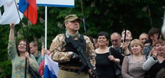 Пьяный луганский боевик чуть не застрелил собственного ребенка