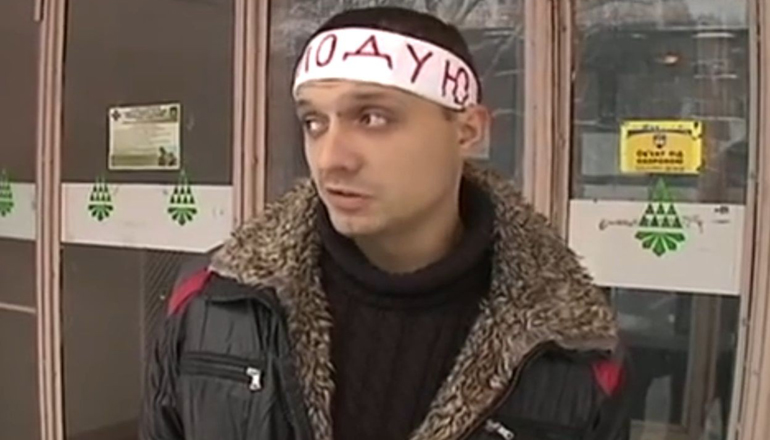 Киевляне в шоке: водители троллейбусов объявили голодовку. Фото