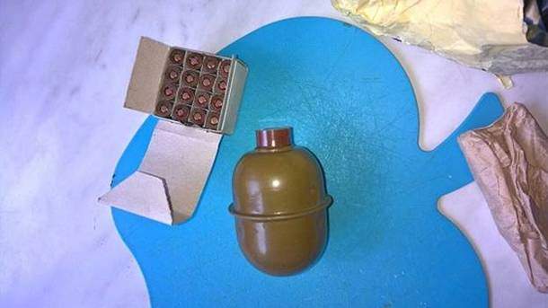 В запорожской школе на площадке нашли гранату