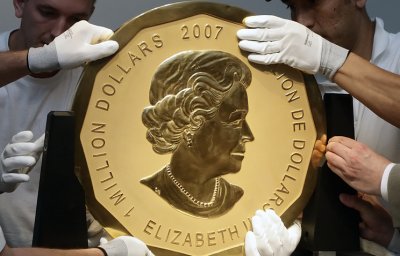 Из берлинского музея украли монету номиналом 1 млн евро. Фото